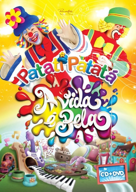 Patati Patatá A Vida é Bela - DVD + CD Infantil Multisom