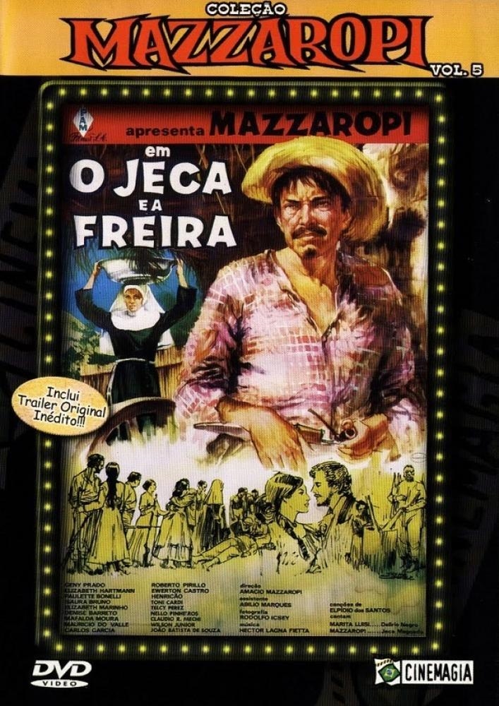 Mazzaropi Coleção O Jeca e a Freira Filme Comédia Multisom Mazzaropi Coleção O Jeca e a Freira Filme Comédia Multisom