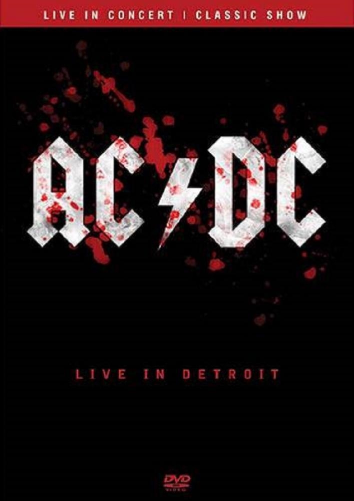 AC/DC Live In Detroit - DVD Rock Multisom