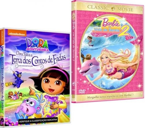 Dora Salva a Princesa Da Neve - DVD Infantil Multisom