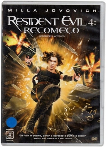 Resident Evil 4 Recomeço - DVD Ação Multisom