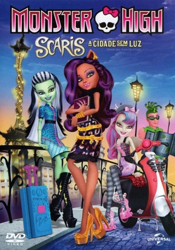 Blu-ray - Monster High - Monstros, Câmera, Ação!