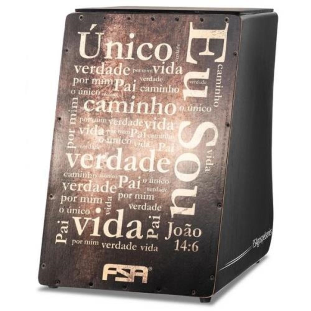 Cajon Elétrico FSA Gospel FG1513 Eu Sou Schumann