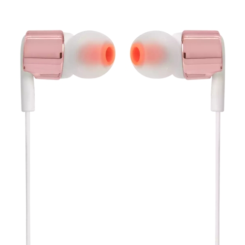 Fone de Ouvido JBL Tune 210 In Ear Com Fio – Gold Rosé