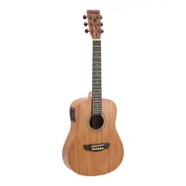 Violão Baby Strinberg Forest Series FS2B MGS Elétrico com Cordas de Aço e Afinador