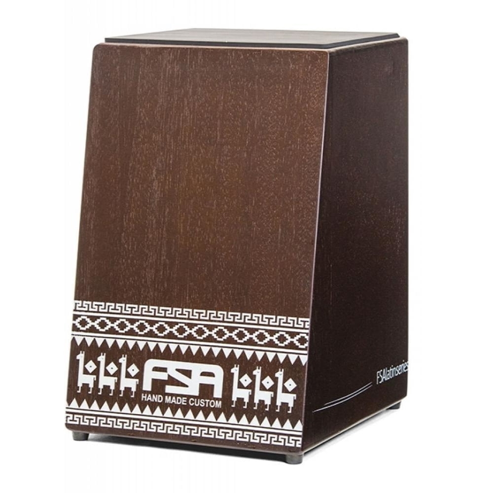 Cajon Acústico FSA Latin Series, FL16 Tabaco Schumann