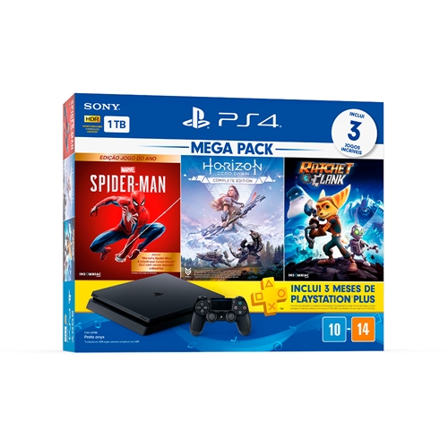 playstation 4 slim 1tb mega pack