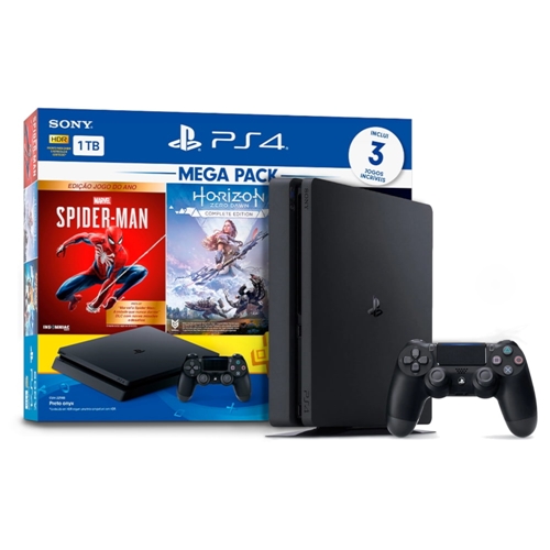 Playstation 4 Pro 1TB 1 Controle Sony - Headset - Outros Games