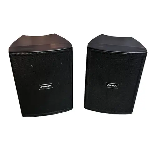 Caixas Acústicas Passivas Frahm PS200 NEW 60W para Som Ambiente Par - Preto