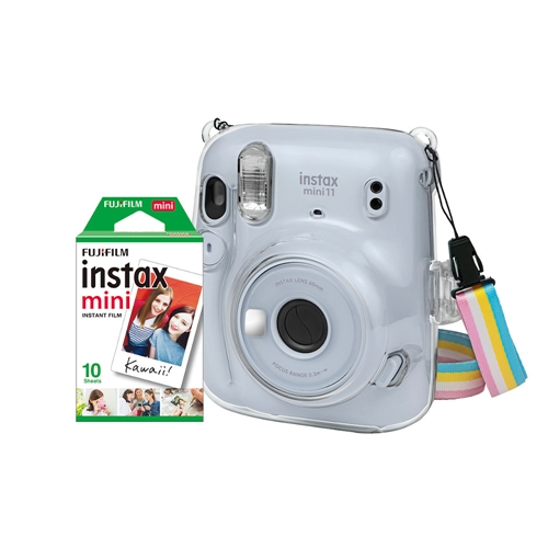 Kit Câmera Instantânea Fujifilm Instax Mini 11 Branc Multisom