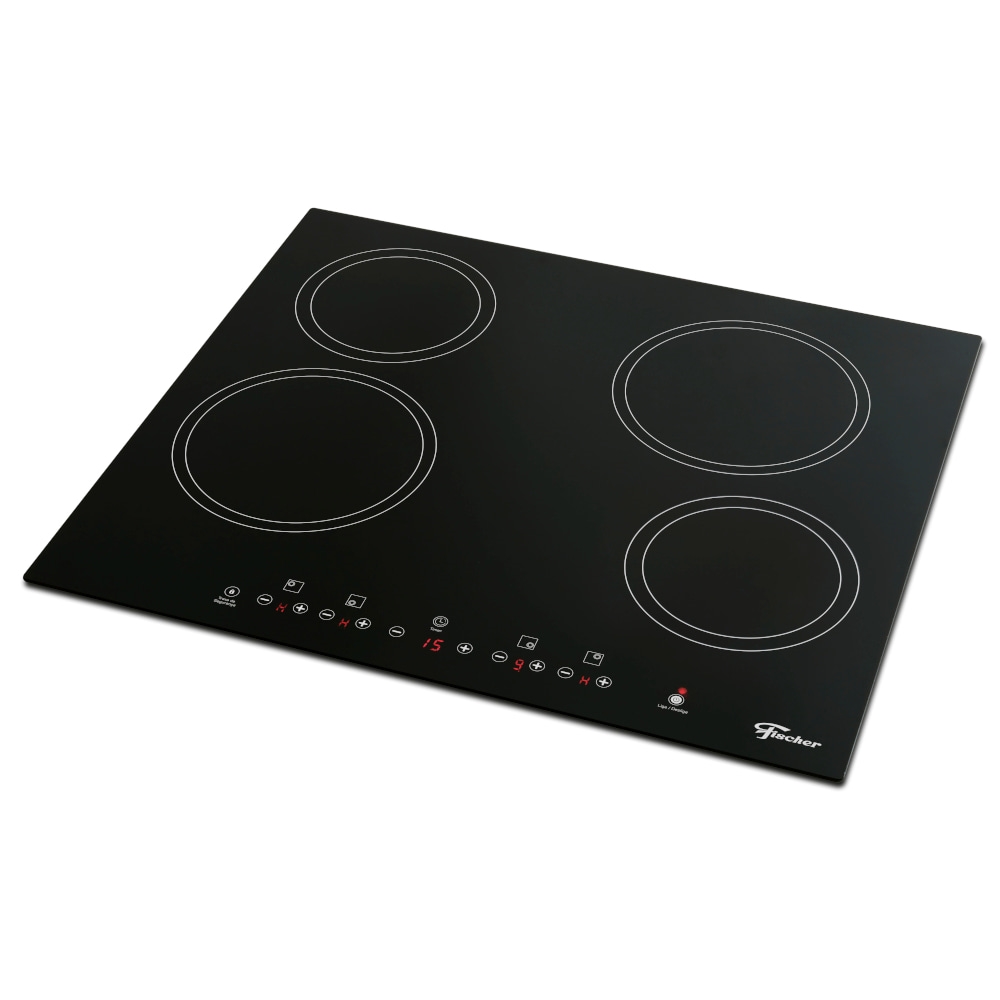 Cooktop 4 Bocas Elétrico Fischer com Mesa Vitrocerâmic Multisom