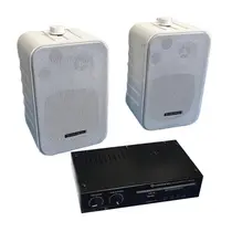 Kit Som Ambiente Hayonik Ambience 2000 200W Bluetooth USB SD e Rádio FM Branco - Bivolt
