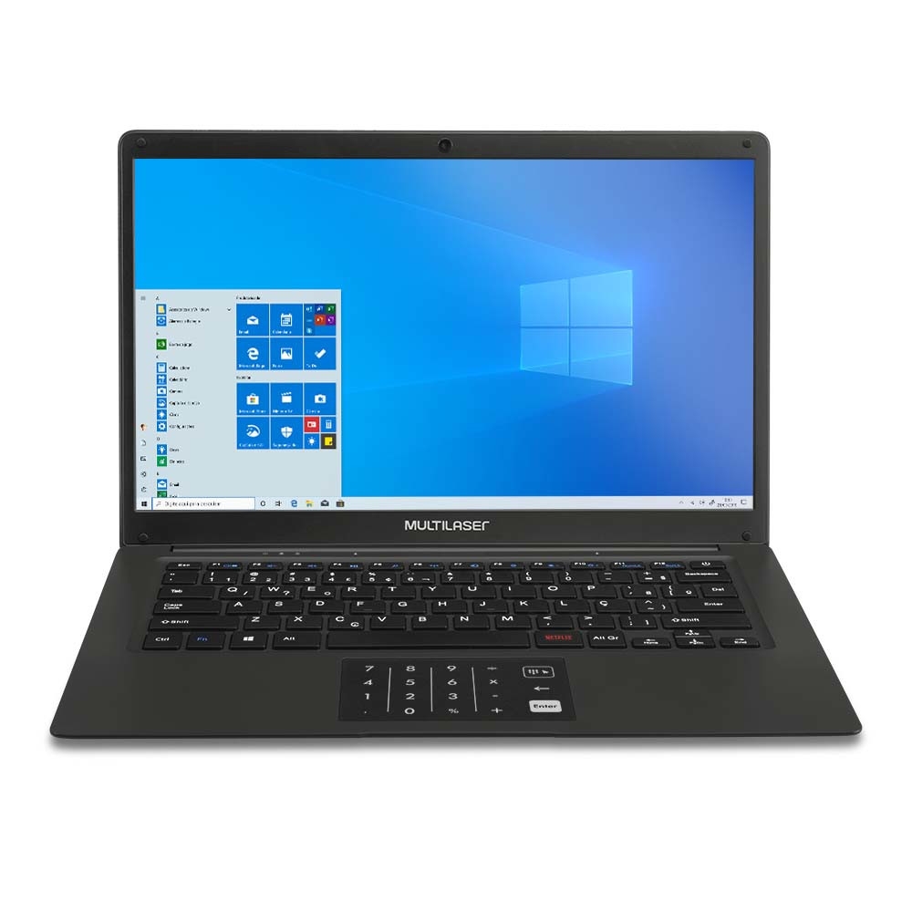 Notebook Multilaser Legacy Book PC310 Preto Schumann