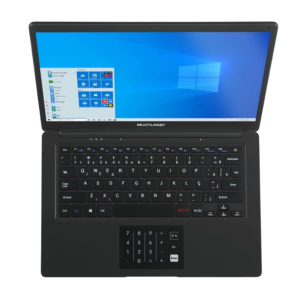 Notebook Multilaser Legacy Book PC310 Preto Multisom