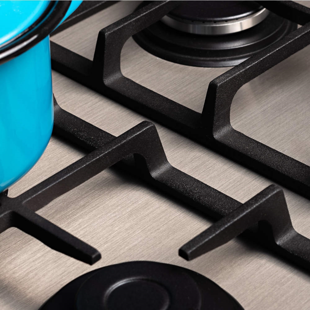 Cooktop 4 Bocas a Gás Fischer Platinium Prime Inox Biv Multisom