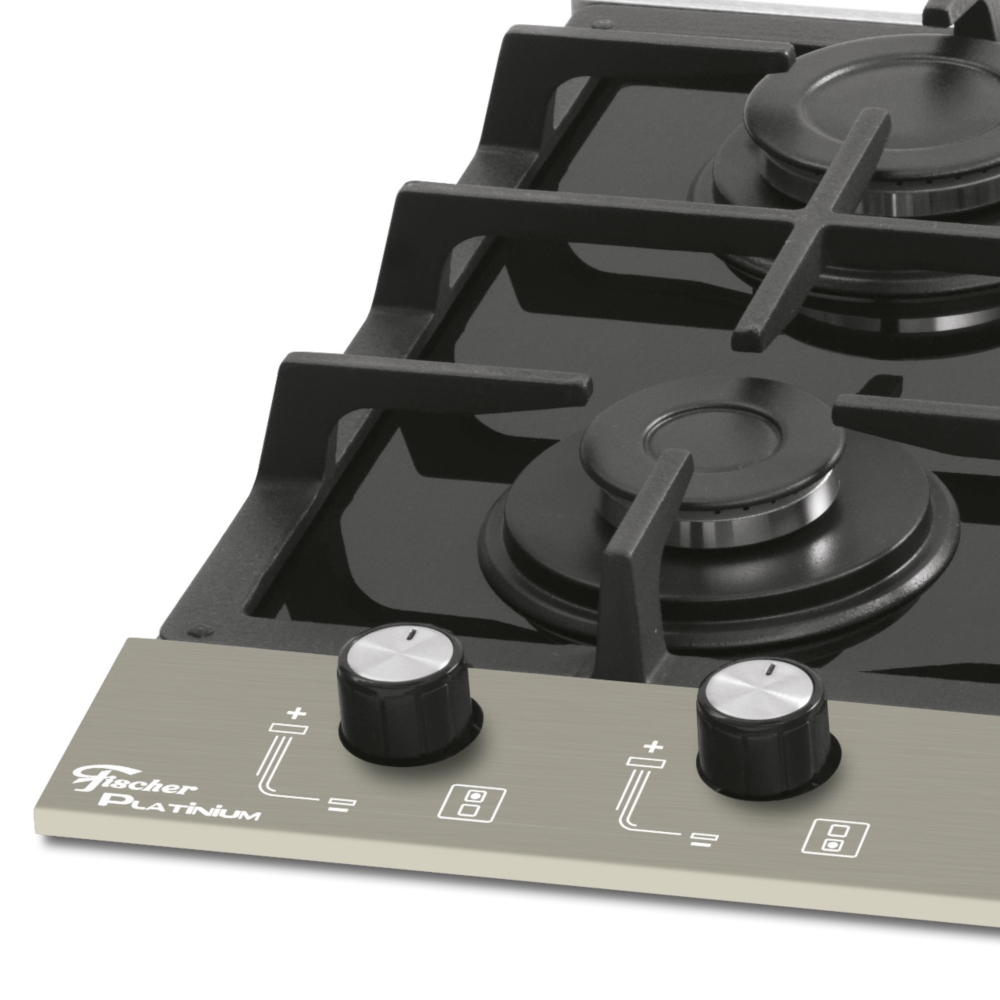 Cooktop 4B Fischer Platinium Acend Superautomático Bi Multisom