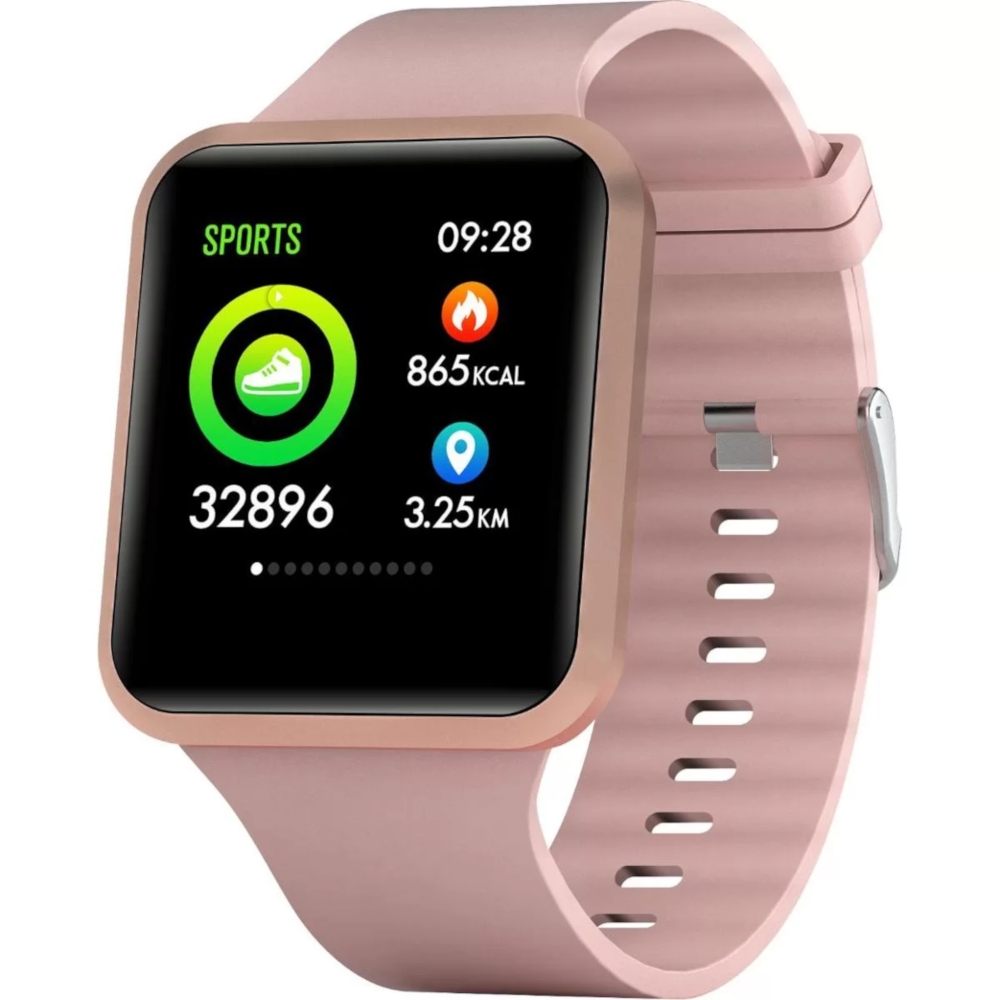 Smartwatch Xtrax Android e IOS Rosa Schumann