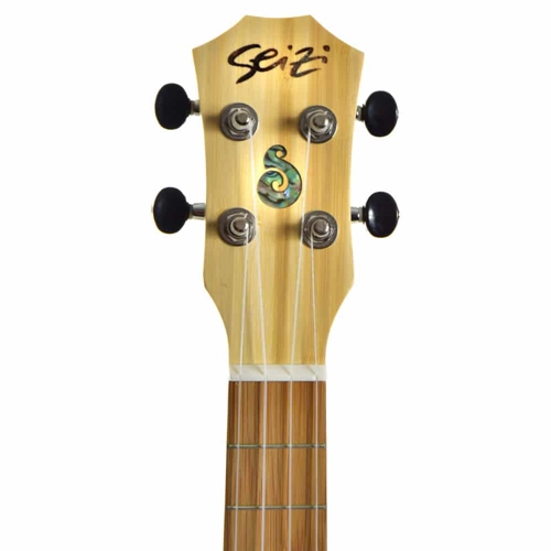 Ukulele Soprano Seizi Bali Bamboo Ac stico Bag Solid B Multisom