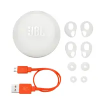 Fone de Ouvido In Ear JBL Free X Bluetooth Intra-Auriculares Sem Fio À Prova de Respingos – Branco