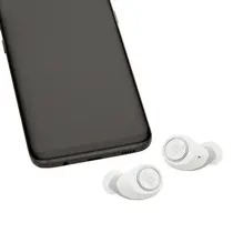Fone de Ouvido In Ear JBL Free X Bluetooth Intra-Auriculares Sem Fio À Prova de Respingos – Branco