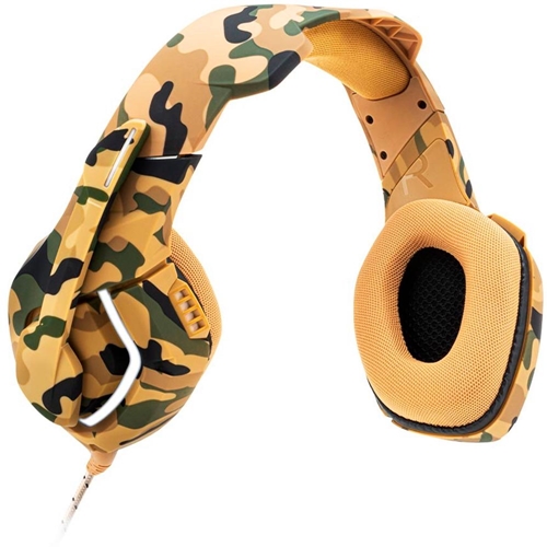 Headset Warrior Straton PH305 Camuflado USB - PC Gamer 