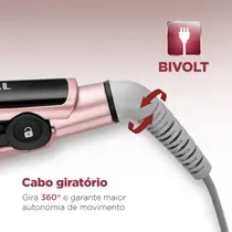 Prancha Mondial P-20 com Controle de Temperatura Golden Rose