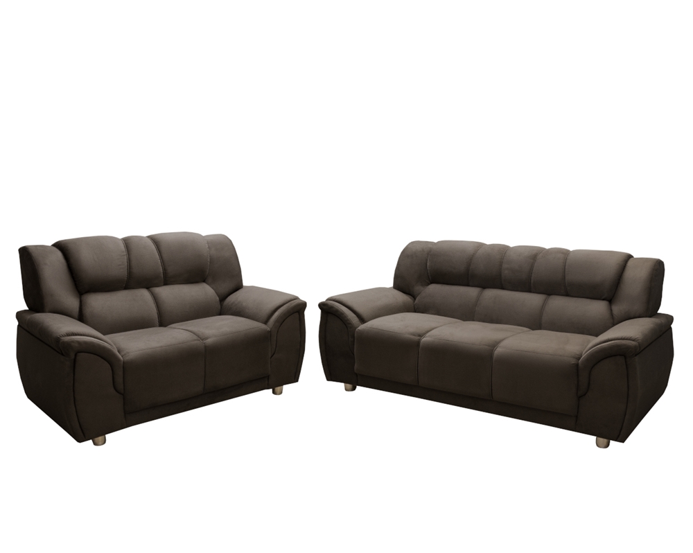 Conjunto de Sofá Hellen Estofados Atlanta 2 e 3 Lugare Multisom