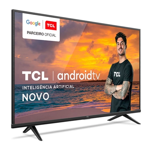 Smart TV LED 50 TCL P615 4K UHD HDR com Wifi e Bluetooth, 3 HDMI