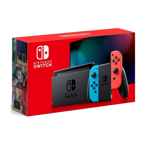 Console Nintendo Switch e Controle Joy-Con Azul e Verm Multisom