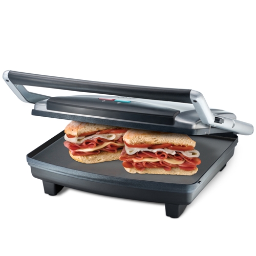 Grill Sanduicheira Oster Panini Chrome CKSTPA3883 1500 Multisom