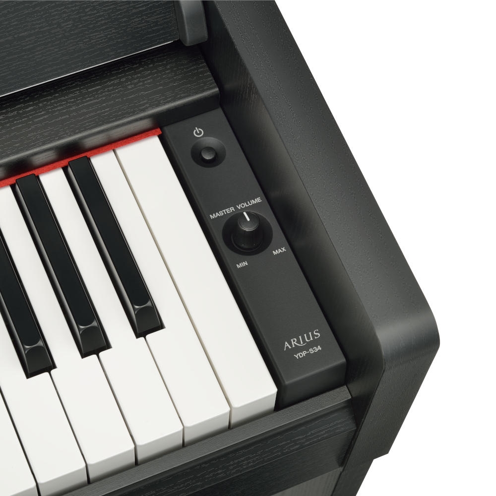 Piano Digital Yamaha YDPS34 88 Teclas GHS c/ Banco Multisom