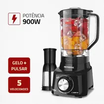 Liquidificador Mondial 900W 2,7 Litros Turbo L-900FB Preto