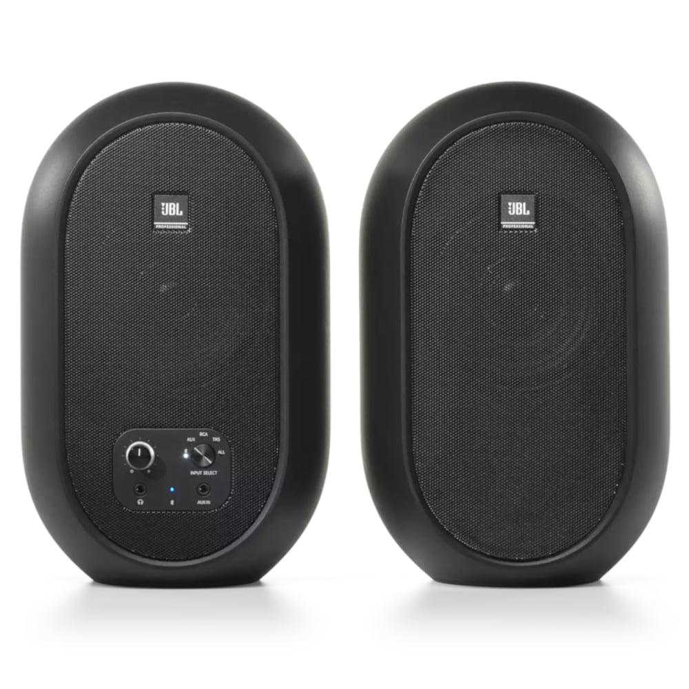 Monitor de Referência Compacto JBL 104BT 60W RMS (Par) Schumann