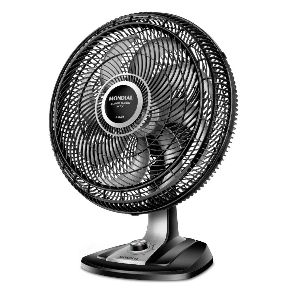 Ventilador de Mesa Mondial Super Turbo 8 Pás 50 cm Pre | Schumann