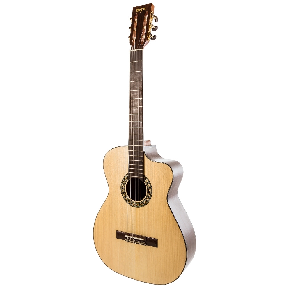 Violão Flat Rozini Premium RX621.AC.N.LP Acústico Cord Schumann