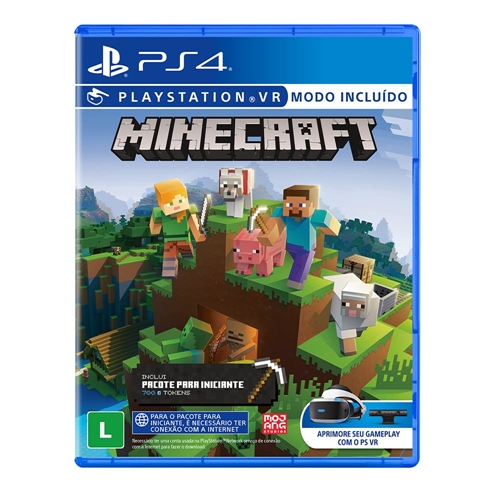 Jogo PS4 Minecraft Starter Collection