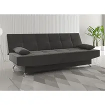 Sofá-Cama 3 Lugares 1,82m Veludo Viero Eros