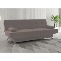 Sofá-Cama 3 Lugares 1,82m Veludo Viero Eros
