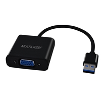 Conversor USB M X VGA F Multilaser WI348