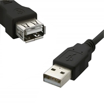 Cabo Extensor Multilaser USB 2.0 Macho e Femea 1,8 Metro WI026