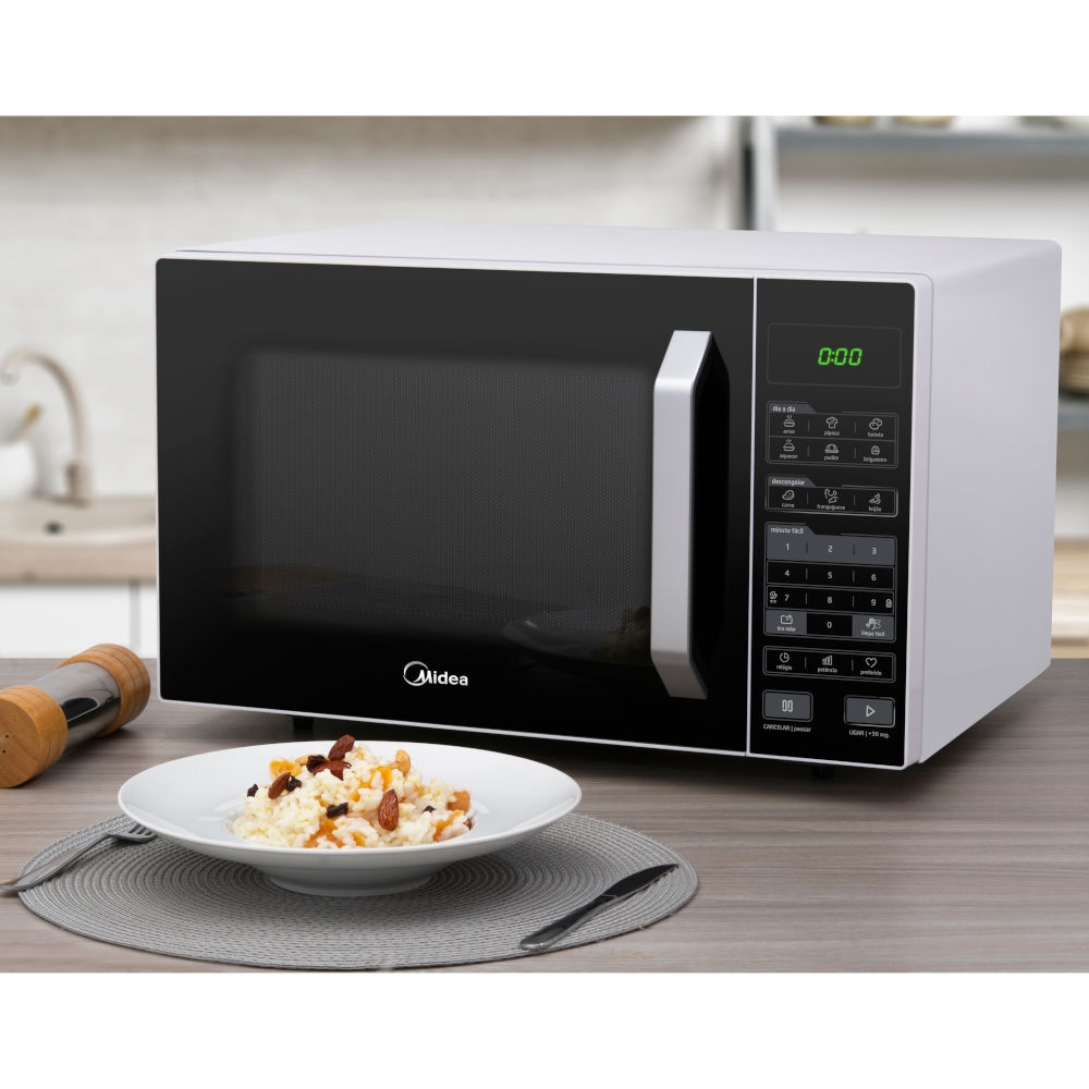 Microondas Midea MXSA35P2 35 Litros Branco/Preto Schumann
