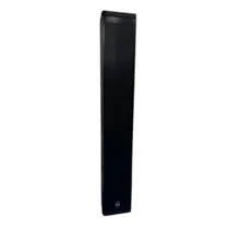 Caixa de Som Passiva Leacs Vertical Line VL804 400W RMS Preto - Bivolt