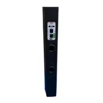 Caixa de Som Passiva Leacs Vertical Line VL804 400W RMS Preto - Bivolt