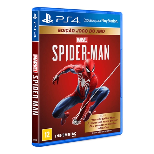 Spider Man edição jogo do ano PS4 LACRADO