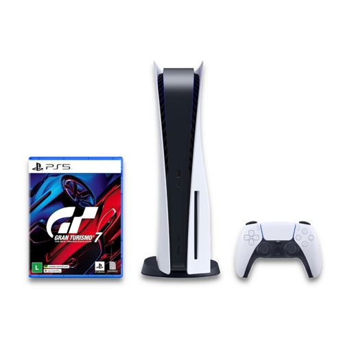 Console Playstation 5 825GB SSD + Jogo Gran Turismo 7 - Edição