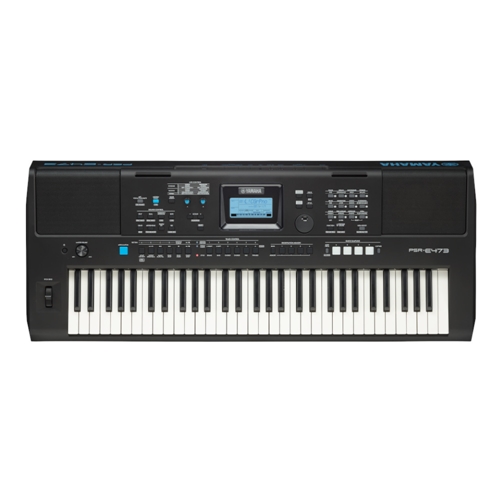 Teclado Yamaha PSR-E473 61 Teclas Bivolt - Preto Multisom