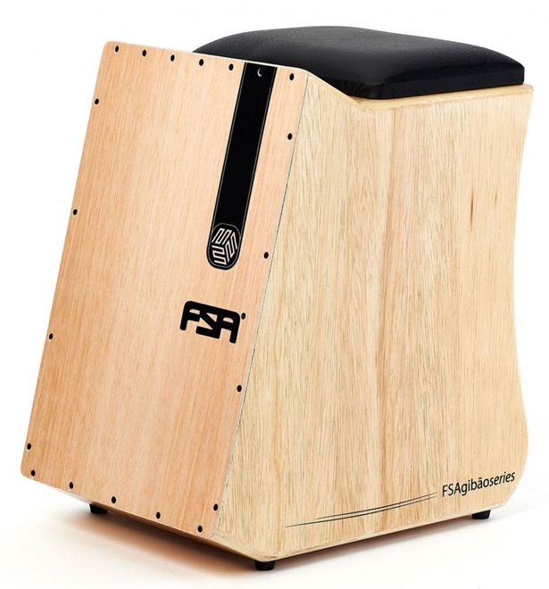 Cajon Elétrico FSA Gibão Series FGB6500 Natural Schumann