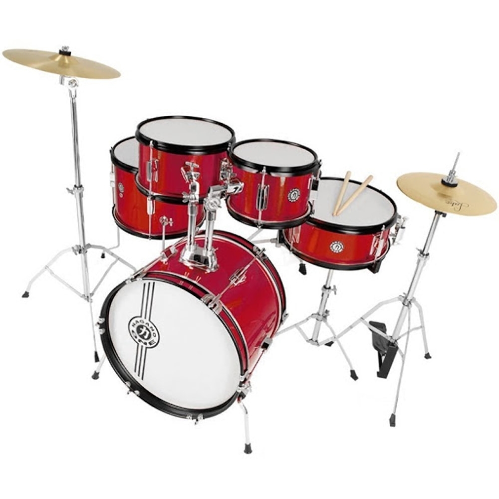 Bateria Infantil Nagano One Drum Jbj Completa Com Schumann