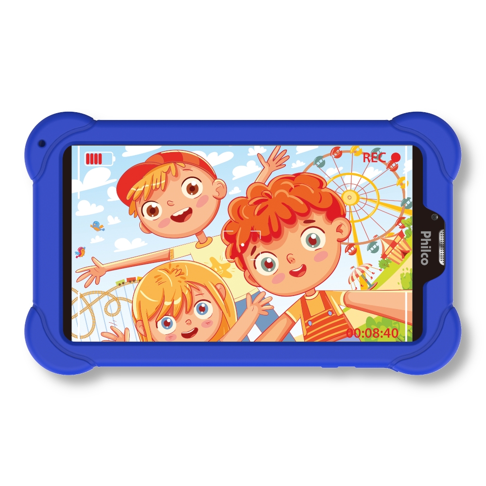 Tablet Kids Philco PTB7SSG 3G Tela 7 Silver Grey Schumann