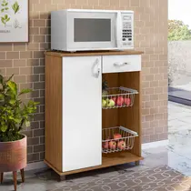Balcão com Fruteira 1 Portas 1 Gaveta 2 Cestos Notável Belize New
